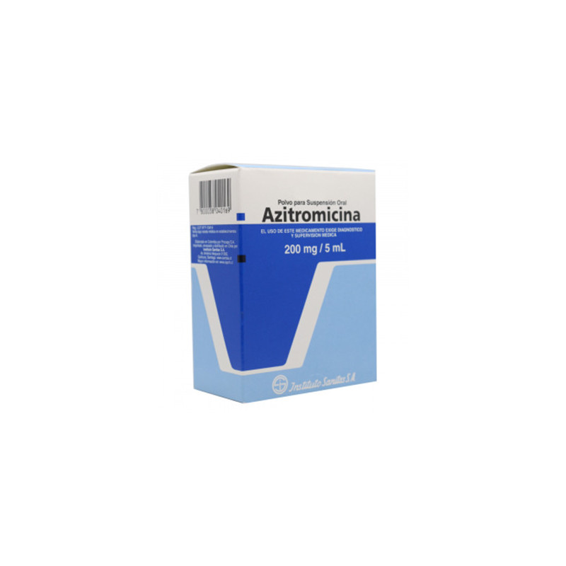 Azitromicina 200 mg/5ml  30 ml