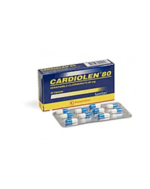 Cardiolen 80 mg x 20 Capsulas