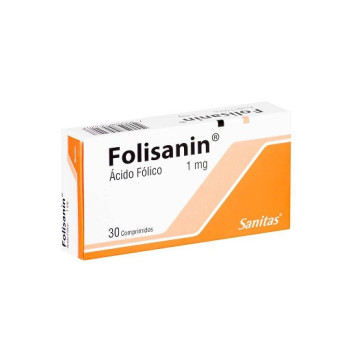 Folisanin 1 mg  30 Comp