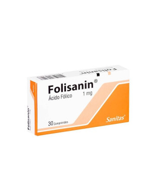 Folisanin 1 mg  30 Comp