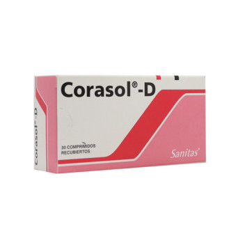 Corasol D 80/12.5 mg 30 comprimidos