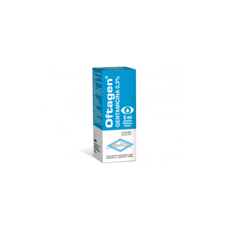 Oftagen solución oftálmica x 5 mL