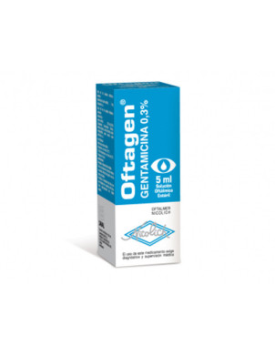 Oftagen solución oftálmica x 5 mL
