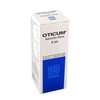 Oticum solucion ótica 5 mL