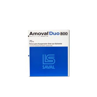 Amoval Duo Jarabe 800ml/5ml x 70ml
