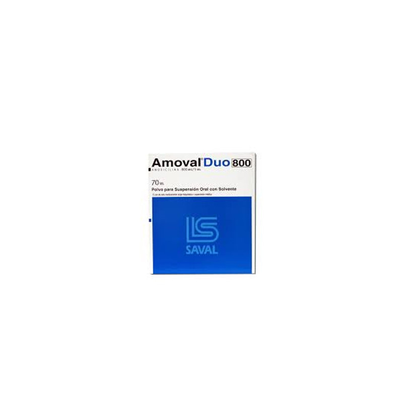Amoval Duo Jarabe 800ml/5ml x 70ml