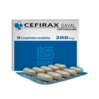 Cefirax 200 mg x 10 comp