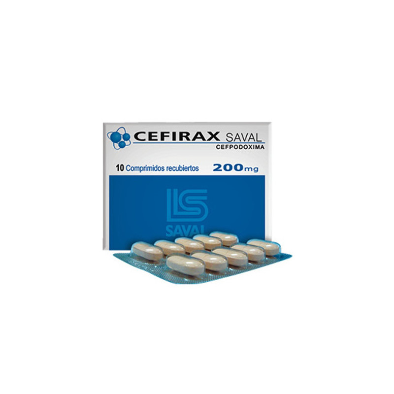 Cefirax 200 mg x 10 comp