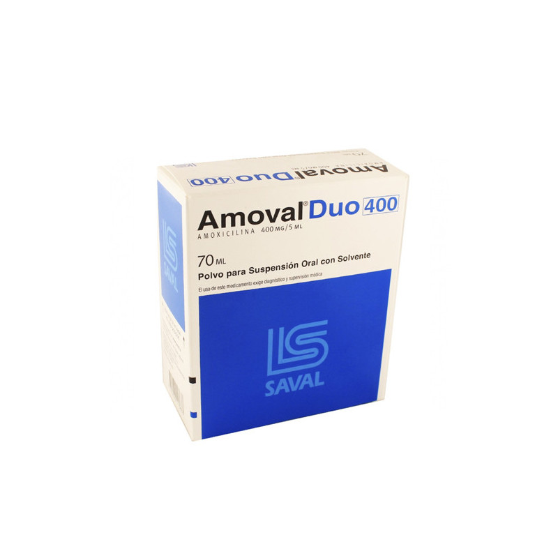 Amoval Duo Jarabe 400ml/5ml x 70 ml