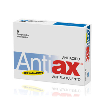 Antiax masticables x 6 comp