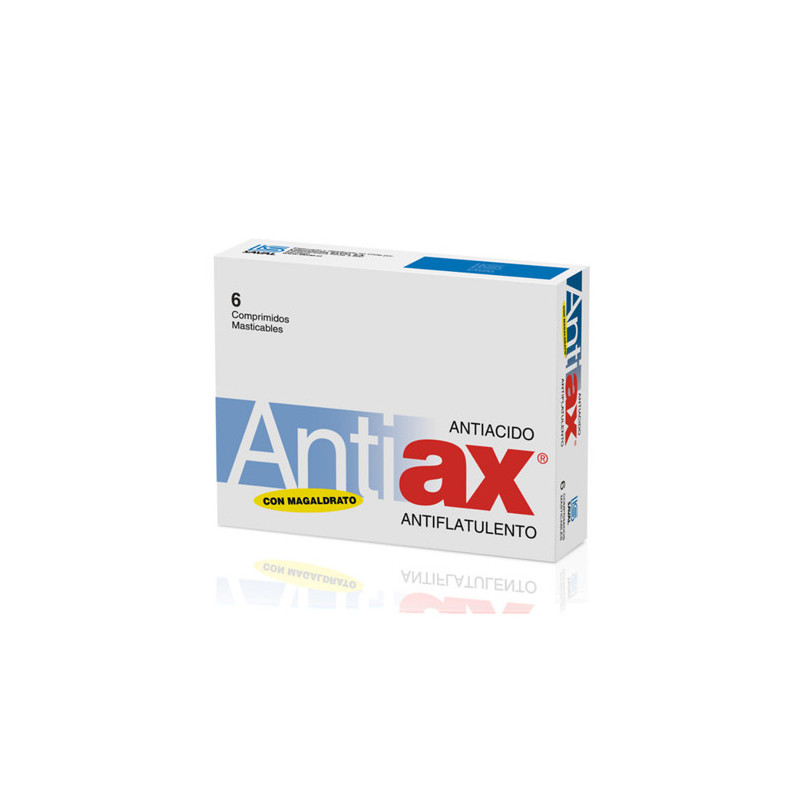 Antiax masticables x 6 comp
