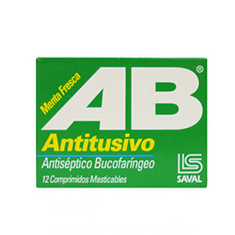 AB Antitusivo Menta Fresca 12 comprimidos