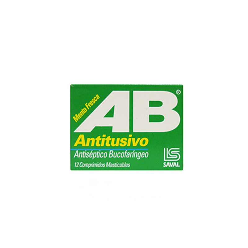 AB Antitusivo Menta Fresca 12 comprimidos