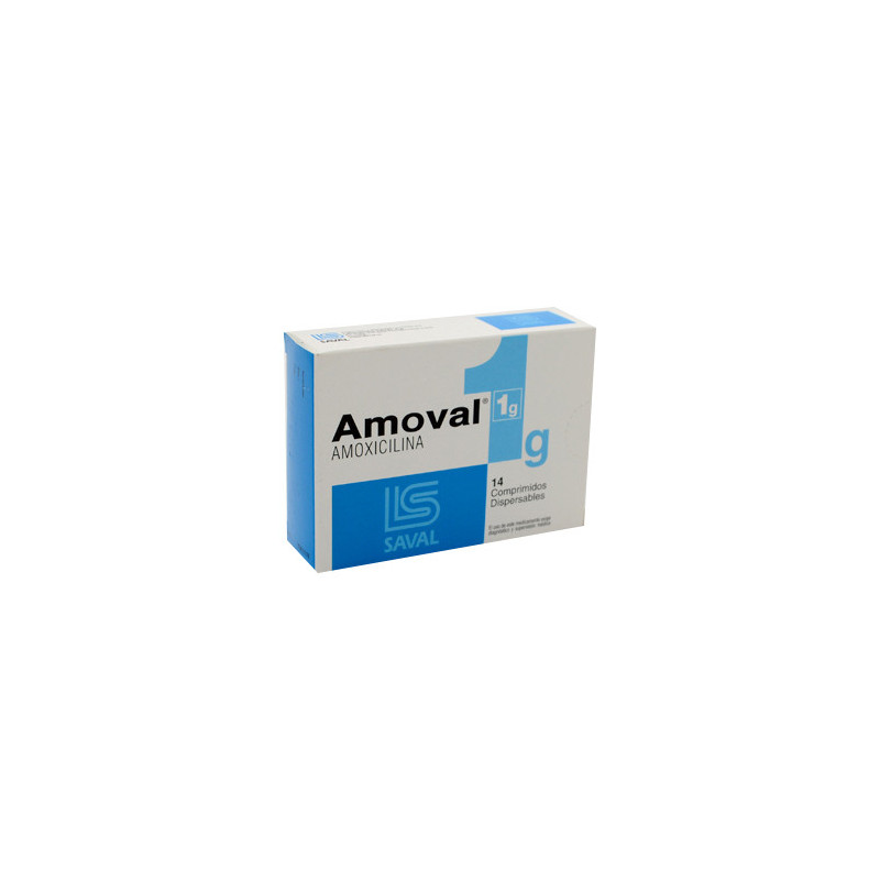 Amoval 1 G 14 Comprimidos Dispersables