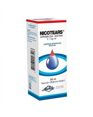 Nicotears Solucion Oftalmica 20 mL