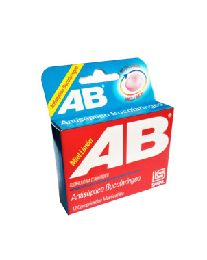 AB Miel Limon 12 comprimidos