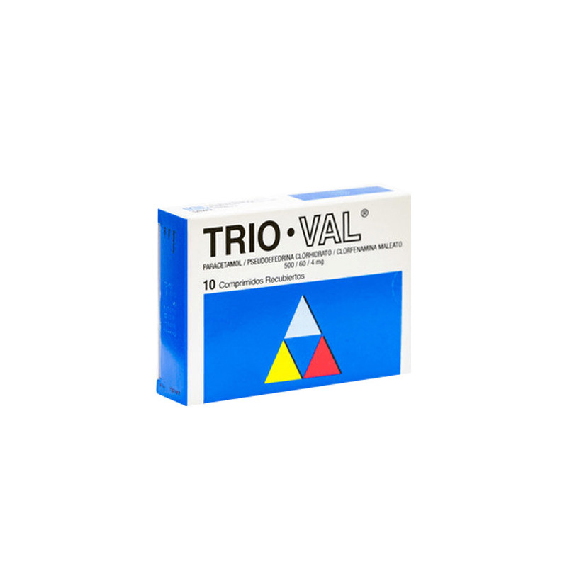 Trioval comprimidos x 10
