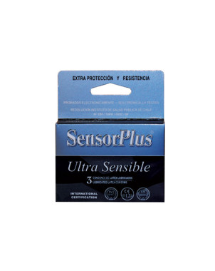Sensor Plus Preservativo Ultra Sens x 3