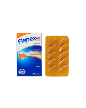 Flapex E 10 capsulas