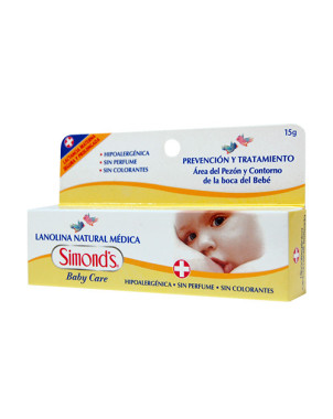 Lanolina Natural Medica Simonds 15 Gramos