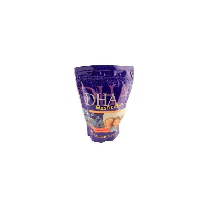 DHA Masticables  Naranja x 30 comp masticables