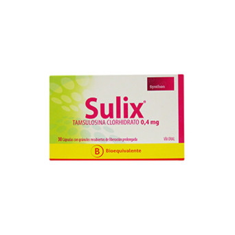 Sulix cápsulas LP 0.4 mg 30 cap.