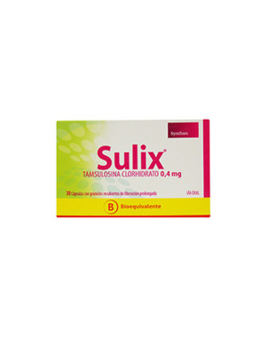 Sulix cápsulas LP 0.4 mg 30 cap.