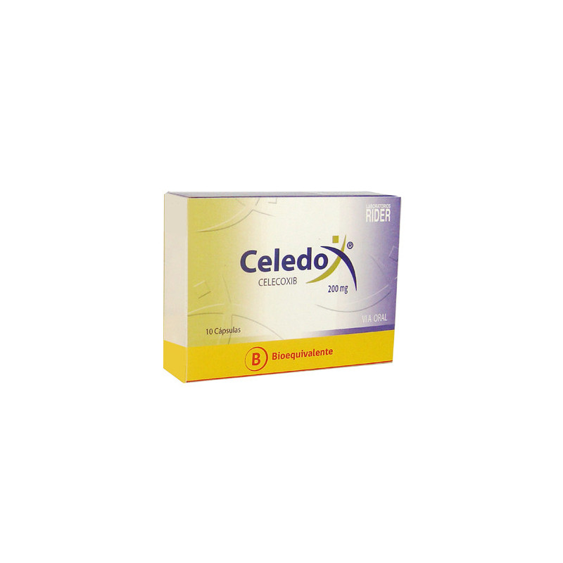 Celedox 200 mg. 10 cáps