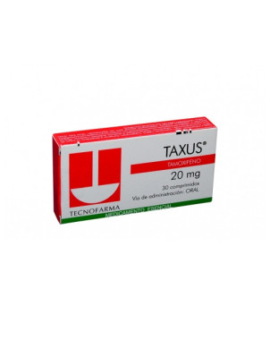 Taxus 20 Mg 30 Comprimidos