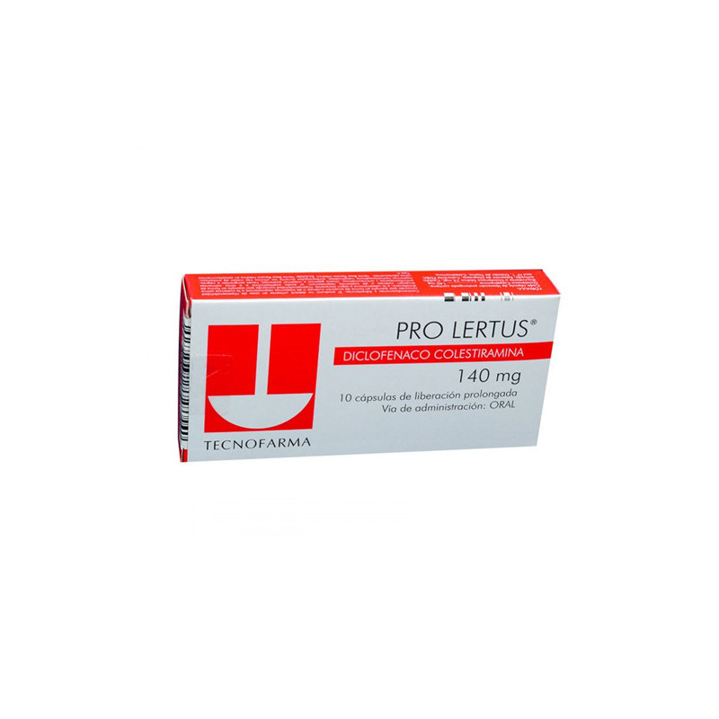 Pro Lertus 140 mg 10 cápsulas