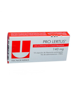Pro Lertus 140 mg 10 cápsulas