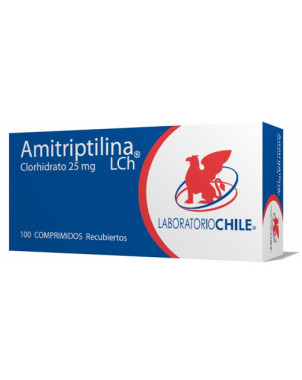 Amitriptilina 25 mg x 100 comp