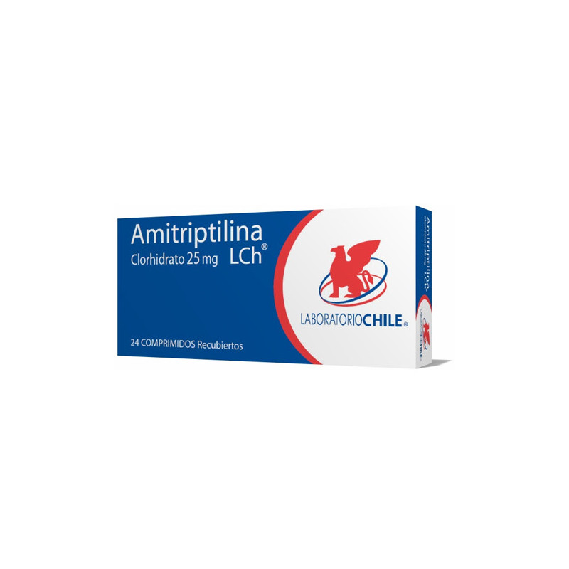 Amitriptilina 25 mg 24 Comp Lab Chile
