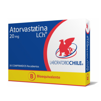 Atorvastatina 20 mg 30 comp