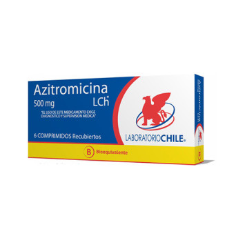 Azitromicina 500 mg x 6 comprimidos