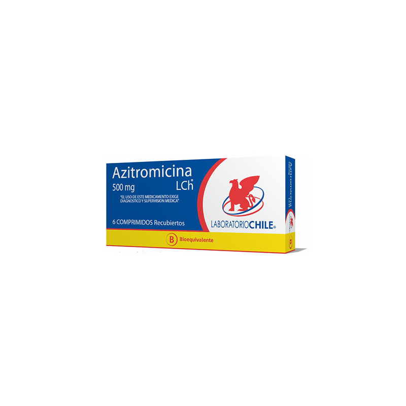 Azitromicina 500 mg x 6 comprimidos