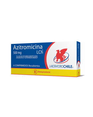 Azitromicina 500 mg x 6 comprimidos