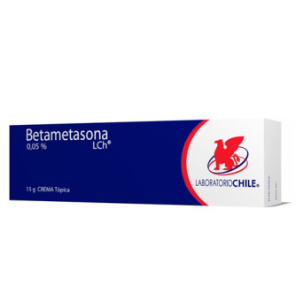 Betametasona crema tópica 0.05% x 15 g Lab Chile