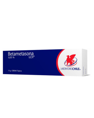 Betametasona crema tópica 0.05% x 15 g Lab Chile