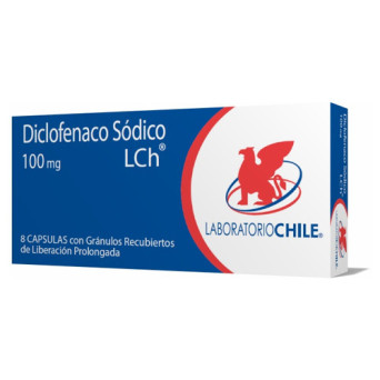 Diclofenaco 100 mg x 8 cápsulas