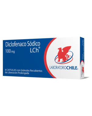 Diclofenaco 100 mg x 8 cápsulas