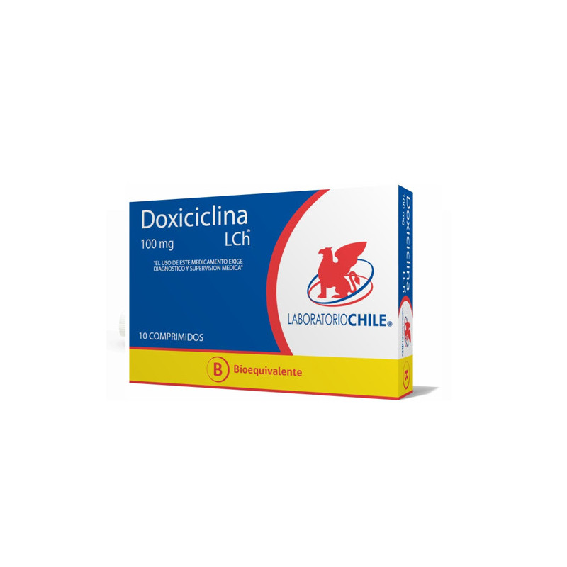 Doxiciclina 100 mg  x 10 comp