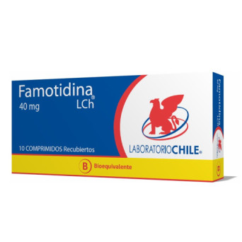 Famotidina 40 mg x 10 comp