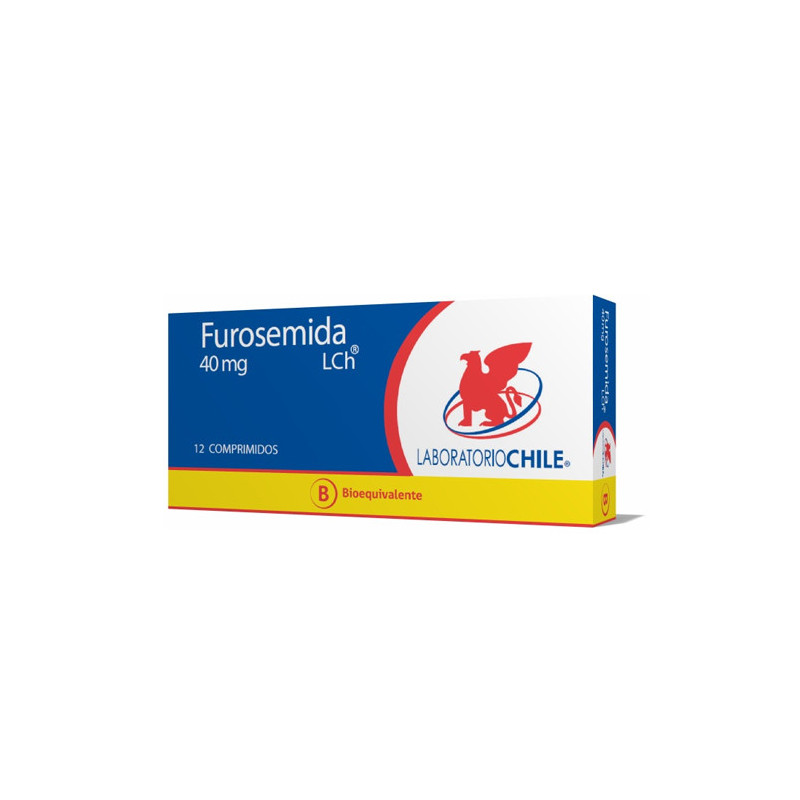 Furosemida 40 mg x 12 comp