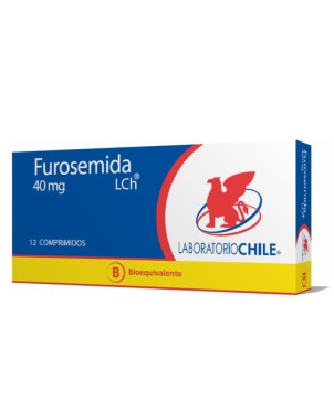 Furosemida 40 mg x 12 comp