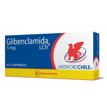 Glibenclamida 5 mg. 60 comp.