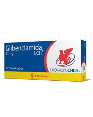 Glibenclamida 5 mg. 60 comp.