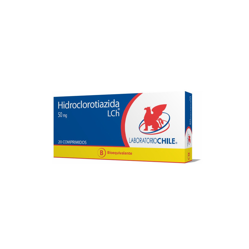 Hidroclorotiazida 50 mg  x 20