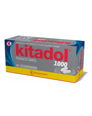 Kitadol 1000 Mg x 18 comprimidos