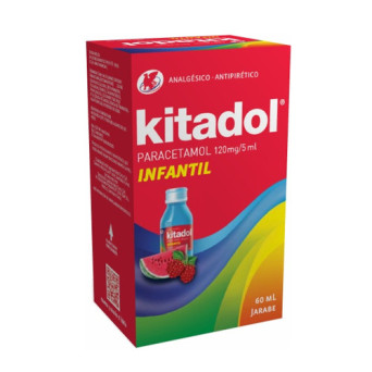 Kitadol Jarabe infantil 120 mg/5mL 60 mL